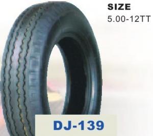 China Electric Tricycle Parts 5.00 - 12 Three Wheel Motorcycle Tire with 37%-56% Rubber Content wholesale