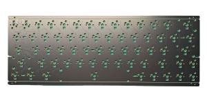 China Highleap electronic Keyboard Layout Design Qmk Via Type C RGB 60% Mechanical Hotswap PCB Keyboard Board wholesale