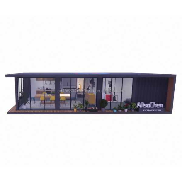 Family Housing Solution 20FT Combination Flat Packaging Container with 2 Rooms and 3 Bedrooms Hotel Style