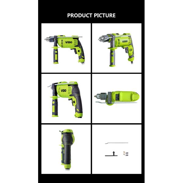 850W Impact Electric Drill Power Tools,There are 4 pieces ball bearings to improve efficiency.