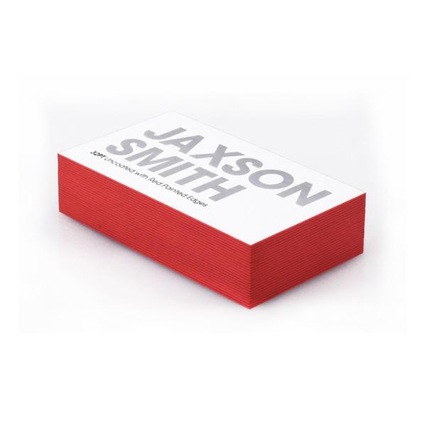 Elegant Edge Colored Business Name Cards Art Paper For Business And Office