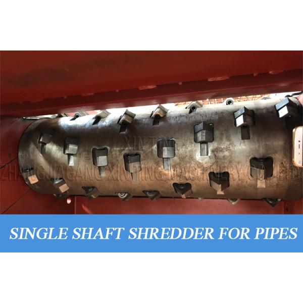 High Capacity Plastic Waste Shredder Machine For Woven Bags Fishnet Cutting Machine