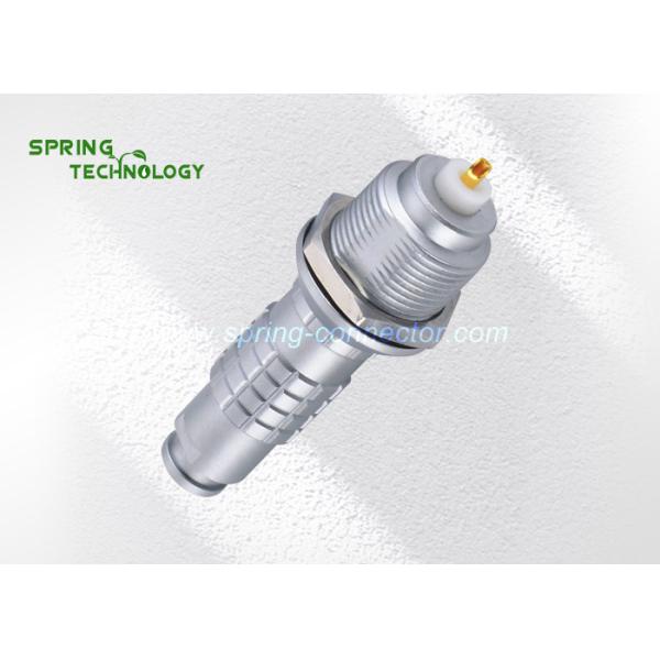 Insulator Coaxial Cable Connector Brass Chrome - Plated Housing