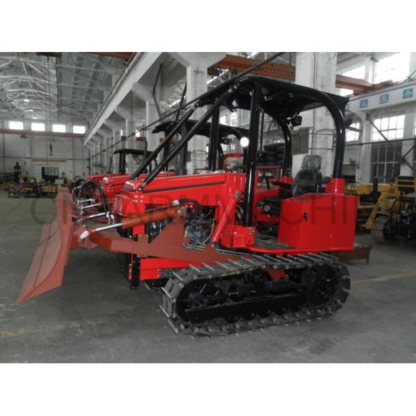 New Streamlined 35hp Mini Bulldozer Manual Clutch Compact Dozer with Six-Way Blade