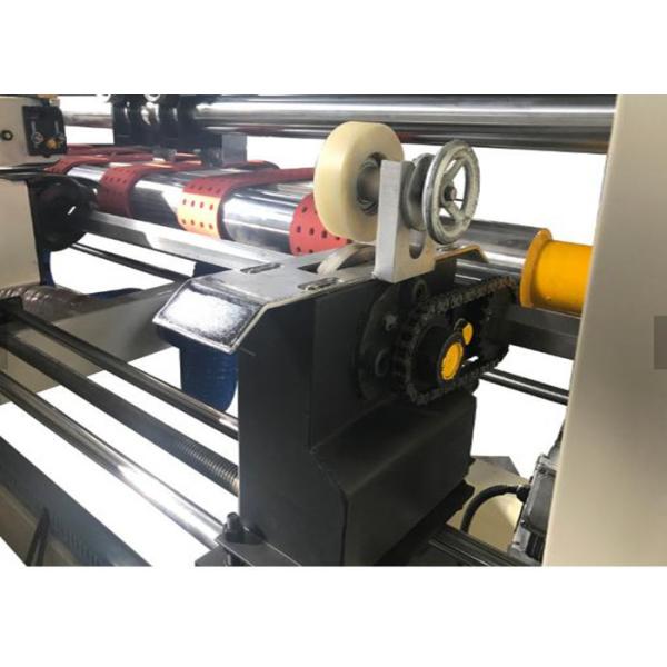 Electromagnetic Clutch Folder Gluer Machine With Counting Stacking Part