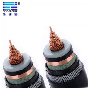 China 300mm2 Armoured Xlpe Cable , YJV22 8.7/15KV N2XRY STA 3 Core Insulated Power Cable wholesale