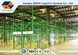 China Bureau Veritas Certification Pallet Warehouse Racking With Q235B Steel Code wholesale