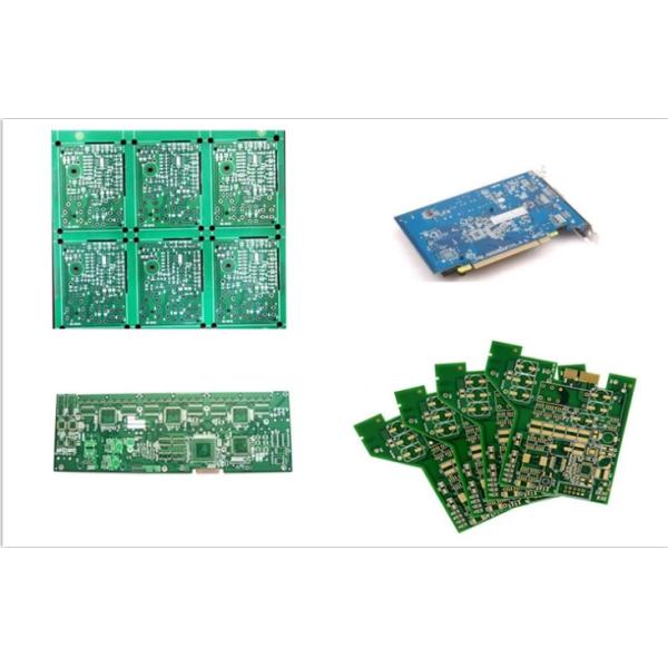 High Frenquency FR 4 Quick Turn PCB Prototypes Halogen Free 0.4-5.0mm Thickness