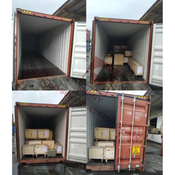 Gearless Traction Machine Hospital Bed Elevator With Deep Cabin And Deceleration Device