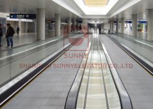 China Indoor Moving Walkway for Supermarket , 12 Degree Moving Walk Escalator wholesale