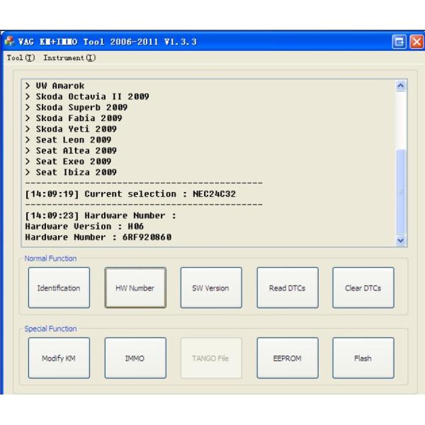 Vag Km + Immo Mileage Correction Equipment