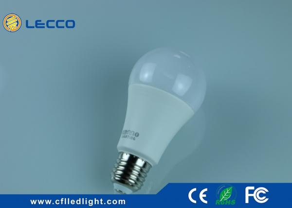 Quality Pure White 12 Watt LED Bulb Lights A60 E27 Plastic Plus PBT / AL Materials for sale