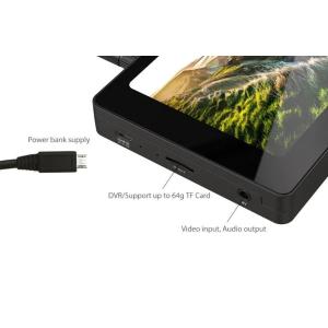 800*480 FPV Screen Monitor 1000Lux DVR 5.8G 40CH Diversity Receiver 4000mAH