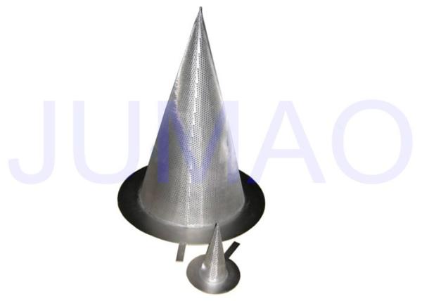 Customized Conical Filter Element , Sintered Mesh Filter Element For Gas