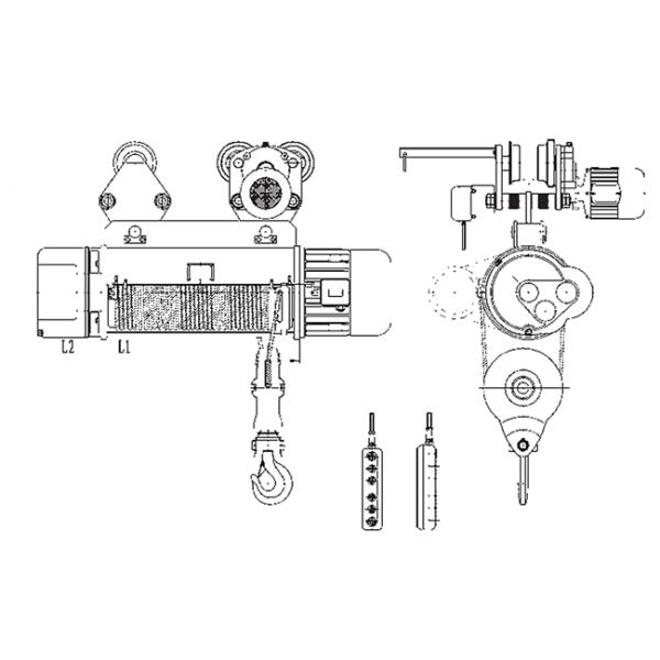 Workshop Electric Wire Rope Hoists