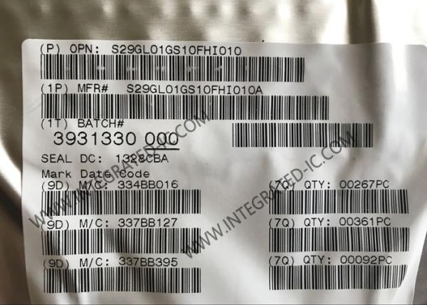 Quality S29GL01GS10FHI010 Memory IC Chip 1Gbit Parallel MIRRORBIT™ Eclipse NOR Flash Memory IC for sale