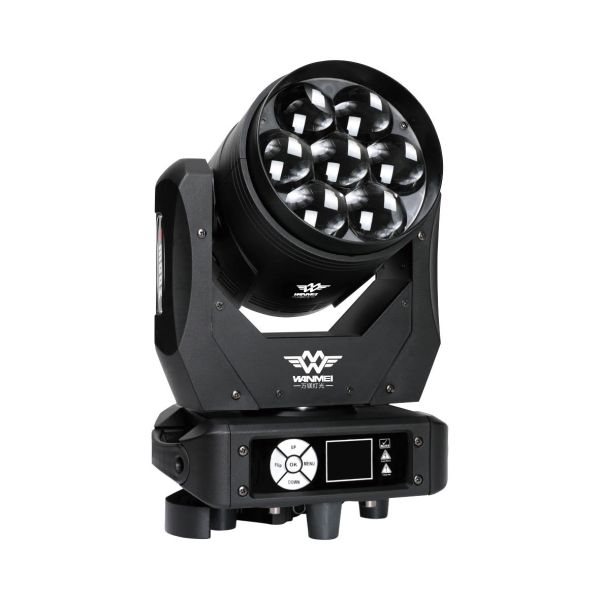 7x40w RGBW Zoom Beam Wash LED Moving Head 50000h Lifespan