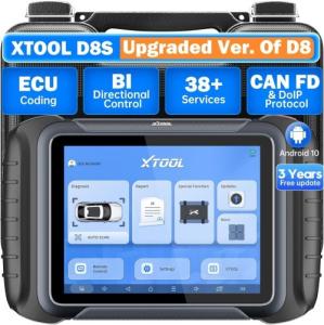 China 2025 XTOOL D8S Diagnostic Scan Tool Support CAN FD &amp; DoIP, ECU Coding, Topology, Key Programming wholesale