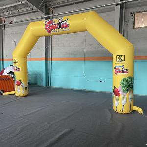 Inflatable Blow Up Archway OEM Race Finish Line Arch For Sport Events