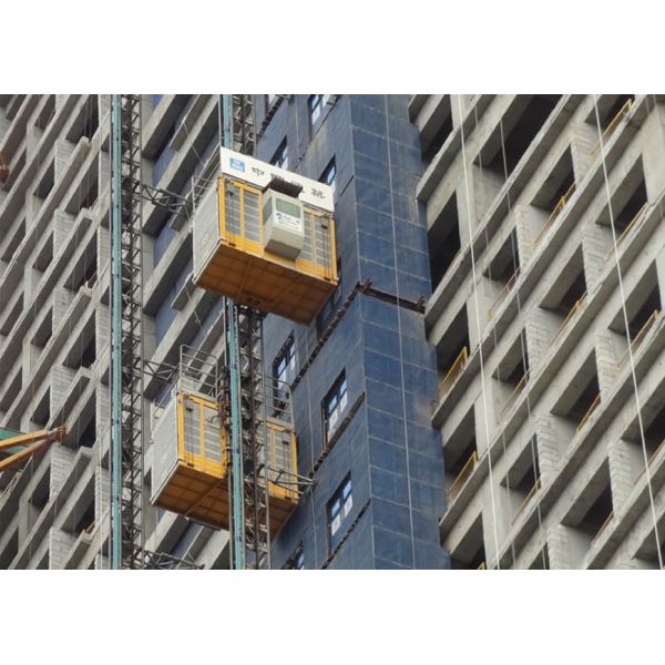 SC200-200 KP-B06 22kw EU Standard Construction Material Lifting Hoist