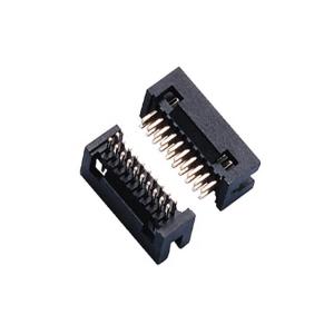 China PBT PA6T 1.27mm SMT Double Row Header Connector Wire To Board wholesale
