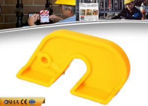 China Nylon Breaker Lock Out Tag Out , 60g Yellow Circuit Breaker Loto Devices wholesale