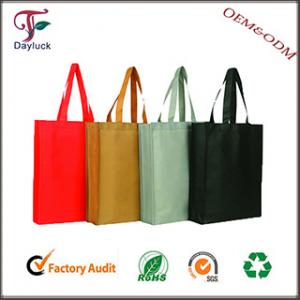 China Colorful and recyclable cotton shopping bag wholesale