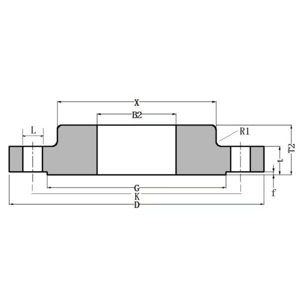 BS4504 PN 25 Code 112 A105 A182 CS And SS Slip On Flanges SORF Raised Face For Petrochemical Industry
