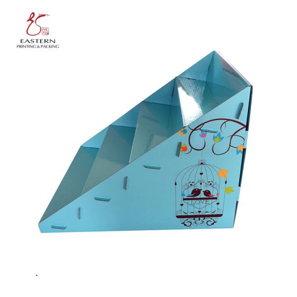 SGS Custom Cardboard Floor Displays With Glossy Lamination