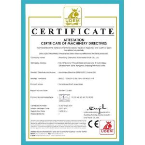 TOBO（Shanghai）Group Ltd Certifications