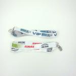 Silkscreen Printing Full Colour Lanyards , 0.6mm To 2.5mm Thick Name Badge