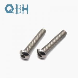 China Plain Stainless Steel Round Head Hexagon Socket Bolt M2 5mm on sale
