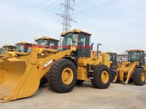 China Yellow Color Compact Track Loader , Articulated Type Mini Wheel Loader wholesale