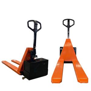 China 1500kg Manual Scissor Lift Tables Scissor Hand Pallet Truck Lifting Height 31.50in wholesale