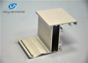 China White Powder Coated Aluminum Extrusions , Aluminum Door Frame Profile ISO Approval wholesale