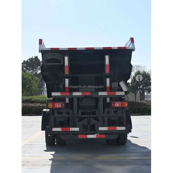 Custom's Requirement Fulfilled Pure Electric Self-Loading Garbage Truck with Zero Emissions and Autonomous Waste Collection