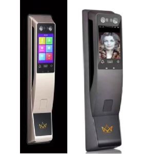 China 400 X 80 X 70mm Facial Detection Smart Lock Hidden Fingerprint Unlocking wholesale