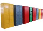 China Waterpark / Ocean Park Luggage Lockers Device Rental with 15 inch Touch Screen Pinpad wholesale