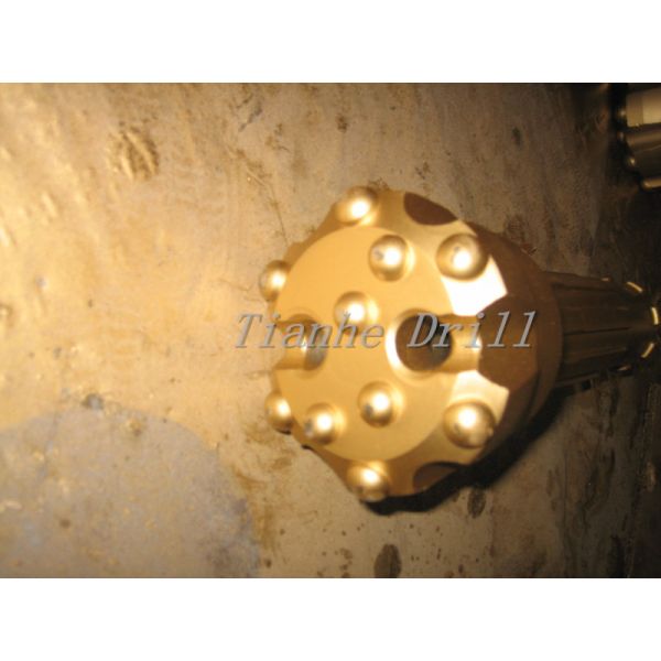 Hard / Abrasive Rock Button Drill Bit , DHD3.5 95mm Drilling Rig Drill Bit