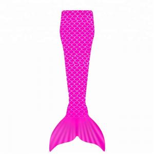 Birthday Gift Child's Swimmable Mermaid Tail Simple Mermaid Scales Printing