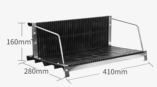 210mm Slot Length ESD SMT Magazine Rack pCB tray storage cart