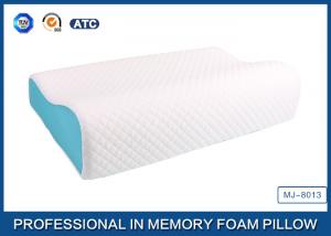 China Ergonomic Visco Memory Foam Contour Pillow With Ventilated Tencel Mesh Cover wholesale