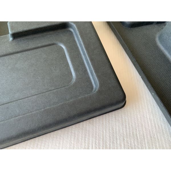 RoHS Wet Press Molded Pulp Packaging Eco Friendly Biodegradable Paper Pulp