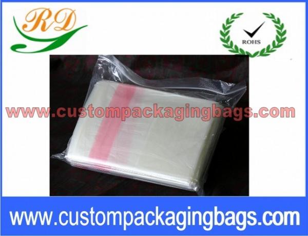 Quality Red and Natural Custom Plastic Laundry Bags for Hotel / Hospital 25 Micron for sale