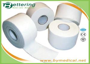 China Cotton White Athletic Tape For Trainers Strapping , Adhesive Sports Wrap Tape wholesale