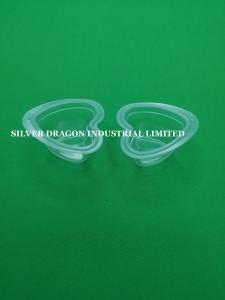 China 40g Clear heart shape PP jelly cups,60x53.38x34mm wholesale