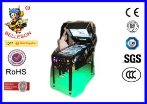 China Custom 3D Effect Game Stand Up Pinball Machine With Game Vibration Function wholesale