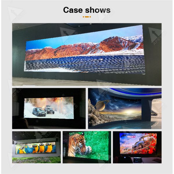 APEXLS 2K LED Video Wall With Die Casting CNC Aluminum Panel