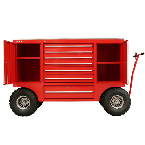 1.0-1.5mm Thickness Rolling Trolley Tool Box Workshop Garage Drawer Cabinet with Wheels