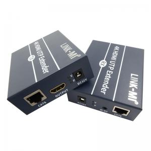 China 120m 4K HDMI Extender Over Cat6 Cat6e Cable With HDMI Loop Out IR Control wholesale